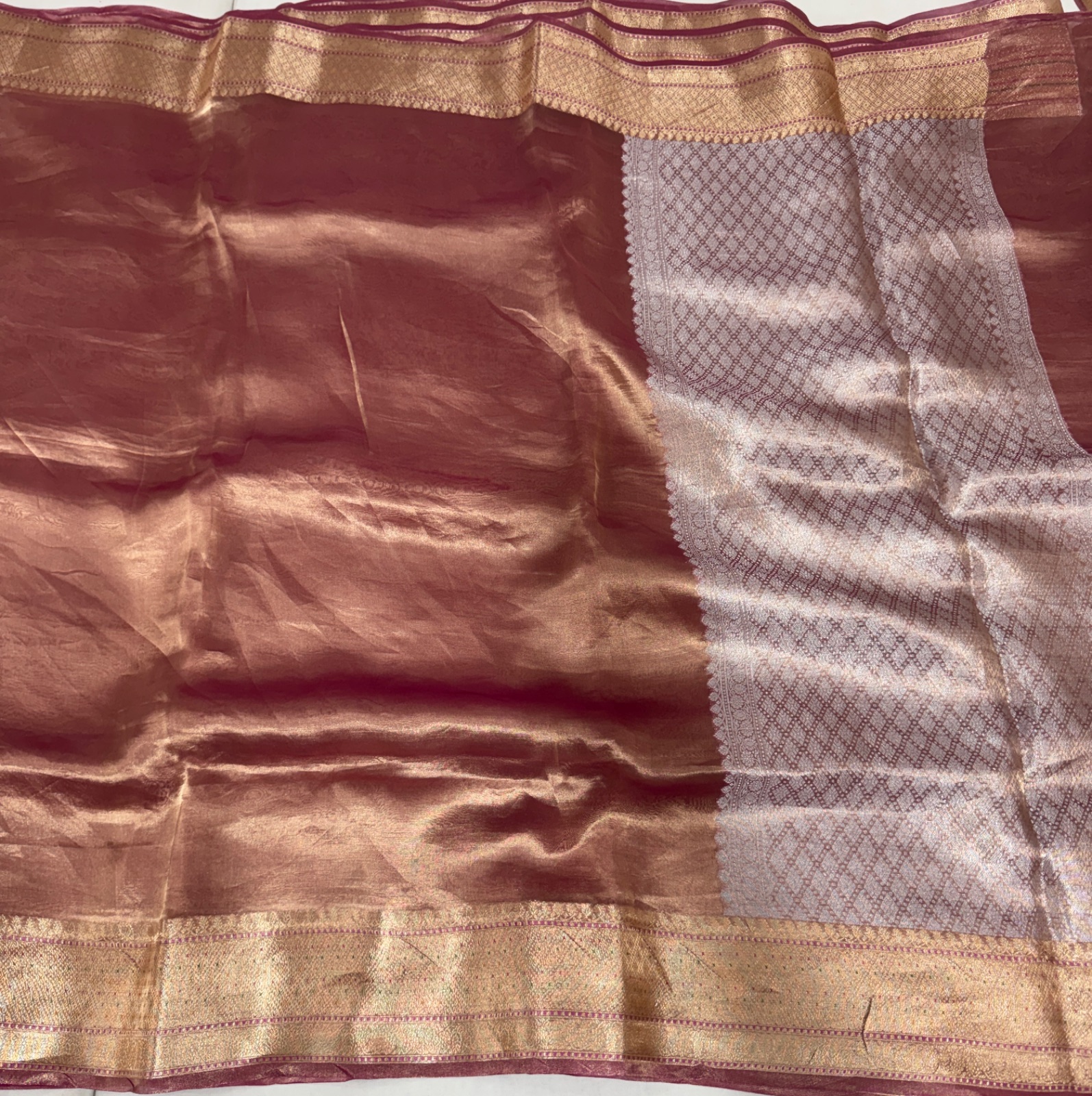 Saree Pure tissue silk